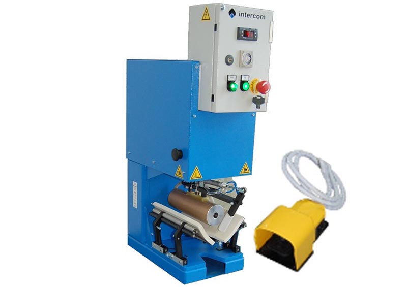 Intercom P300D upper-lining press with women's last form