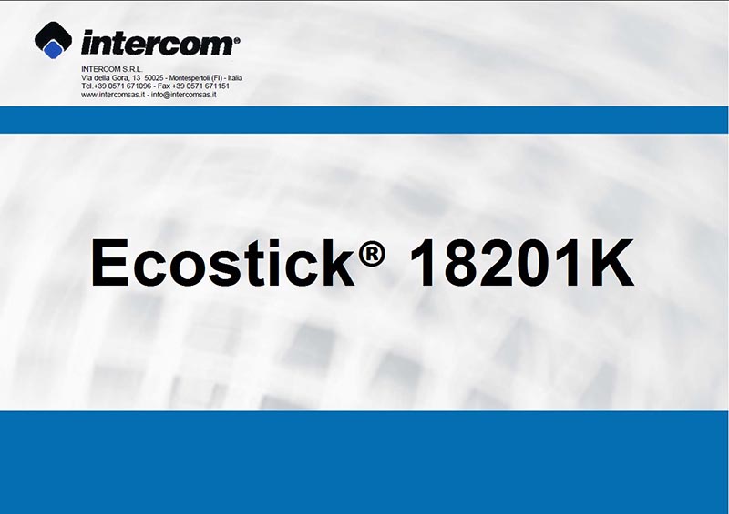 Polyurethane structural adhesives — Ecostick water-based