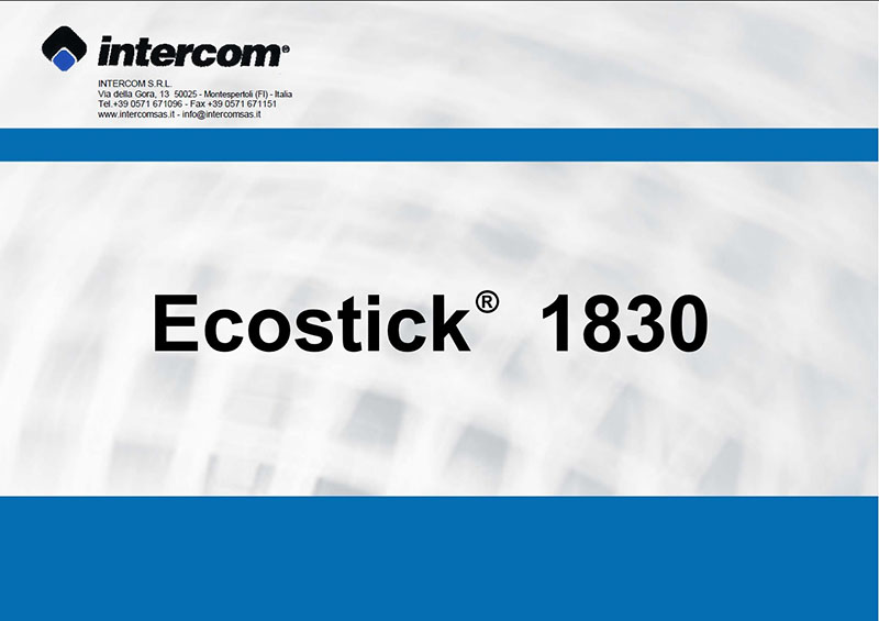 Ecostick 1830 water-based adhesive
