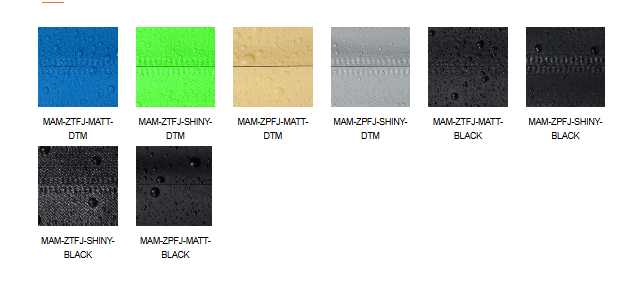 TPU lamination references: MAM-ZTFJ-MATT-DTM, MAM-ZTFJ-SHINY-DTM, MAM-ZPFJ-MATT-DTM, MAM-ZPFJ-SHINY-DTM, MAM-ZTFJ-MATT-BLACK, MAM-ZPFJ-SHINY-BLACK, MAM-ZTFJ-SHINY-BLACK, MAM-ZPFJ-MATT-BLACK