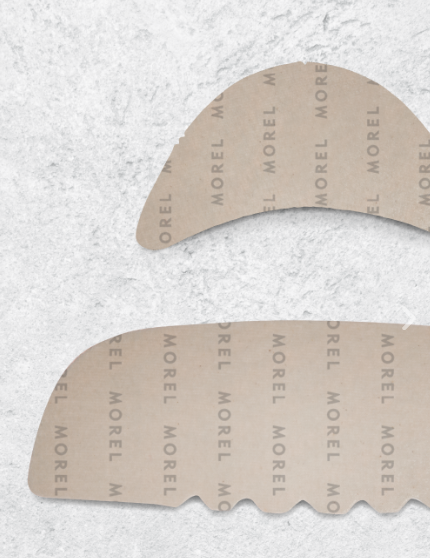 Morel cotton toe puff and counter