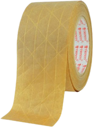 Reinforced kraft paper tape
